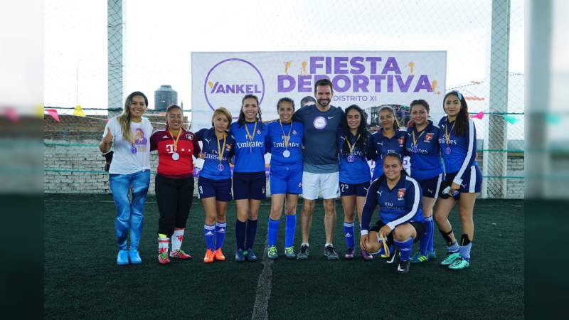 Impulsar el deporte con más presupuesto compromete Yankel Benítez. 