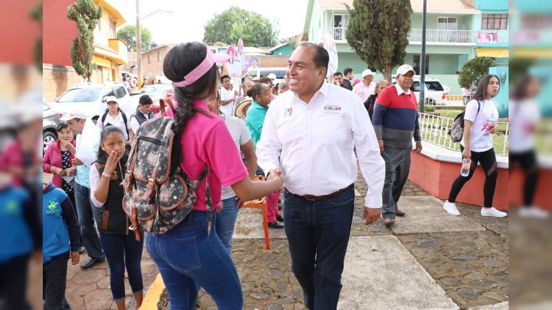 Unidad deportiva modelo para zonas rurales, compromiso de Gerónimo Color 