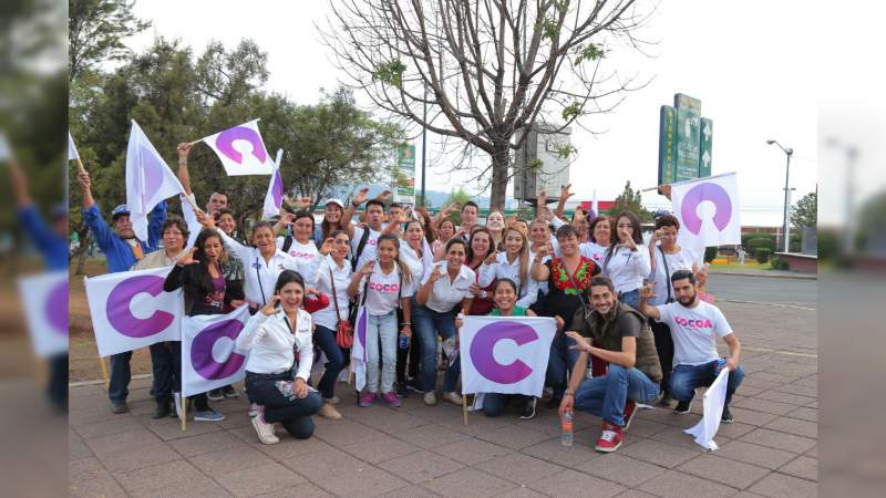 Seré una Diputada Federal Independiente al servicio de la gente: Cocoa Calderón 