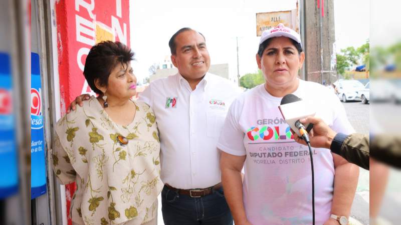 Acompañan Diva Gastélum y Arely Madrid recorrido de Gerónimo Color - Foto 2 