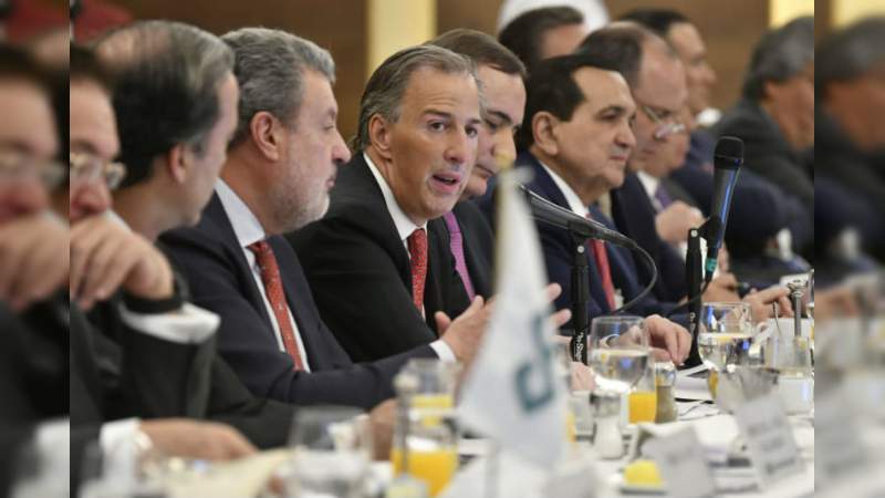 Los empresarios están con José Antonio Meade 