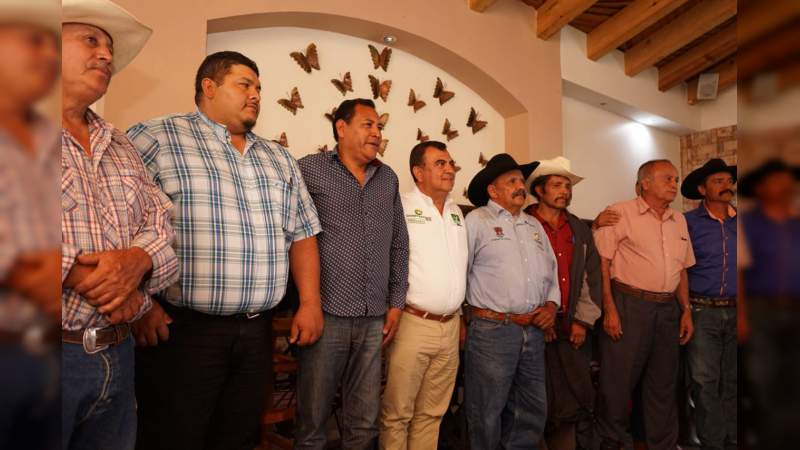 Sumó Constantino a ex jefes de Tenencias, creará la  Dirección de Tenencias y Comunidades Rurales 