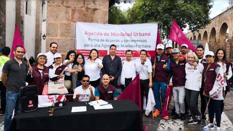 Urge cambiar patrones de transporte y movilidad en Morelia y crear equipamiento para uso masivo de la bicicleta: Cristina Portillo Ayala - Foto 1 