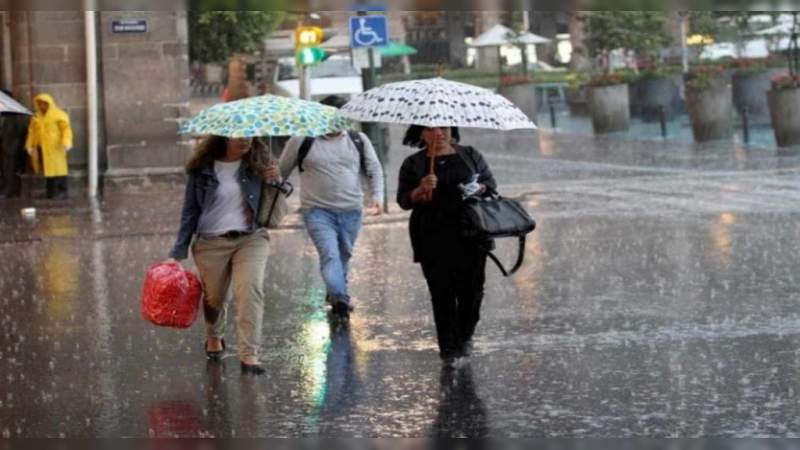 Lluvias de torrenciales a intensas se pronostican en Michoacán, Colima, Jalisco y Nayarit 