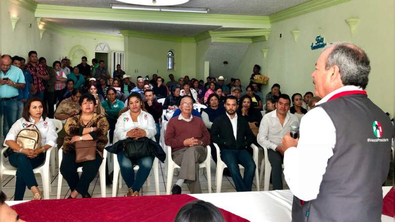 Reconoce Víctor Silva el trabajo de la estructura electoral del PRI en Zacapu   - Foto 1 