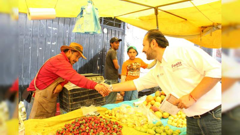 Contacto directo y cercano con la ciudadanía, prioridad para el candidato a diputado local Fausto Vallejo Mora 