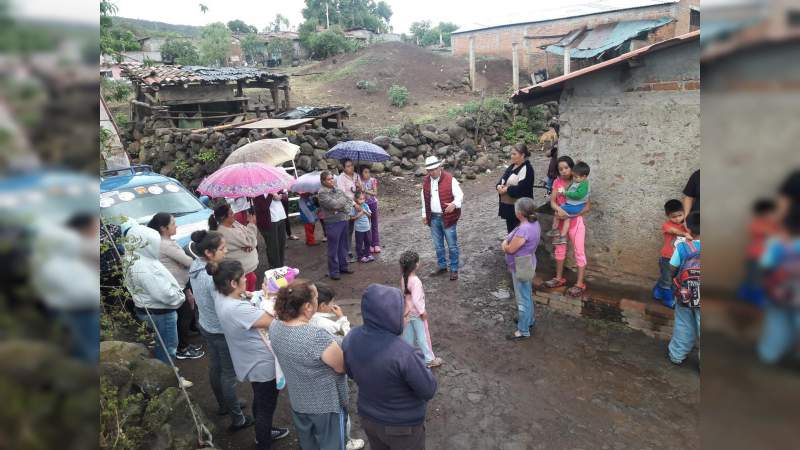  Ejecutar obras integrales en las comunidades de las tenencias de Morelia: Salvador Arvizu 