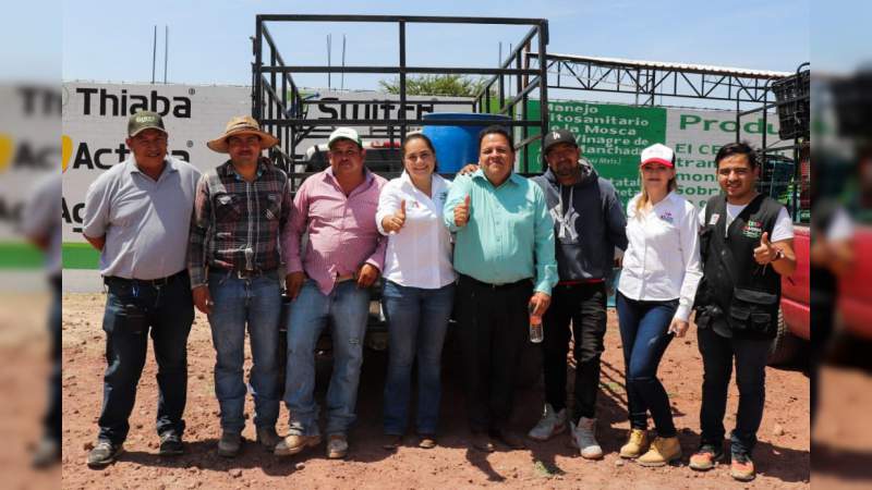 Hay que detonar el desarrollo agropecuario y forestal de todo el oriente de Michoacán y de México: Karina López 