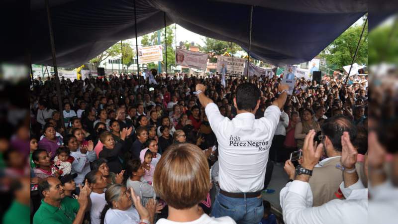El 1 de Julio vamos a ganar; la gente ya decidió: Pérez Negrón Ruiz - Foto 0 