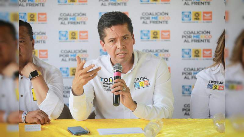 Toño García condena el asesinato del candidato a la presidencia municipal de Taretán, Alejandro Chávez 