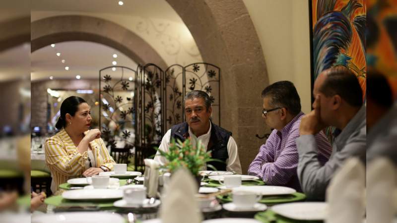Generaremos certeza para el desarrollo económico e integral de Morelia: Raúl Morón 