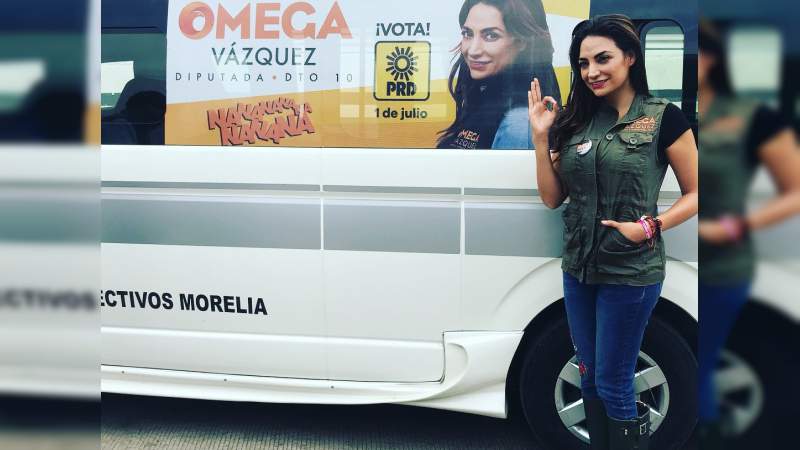 La ciudadanía nos ha elegido como la mejor opción para el congreso: Omega Vazquez  