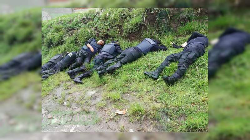 Ejecutan a 6 policías en Amozoc, Puebla - Foto 1 