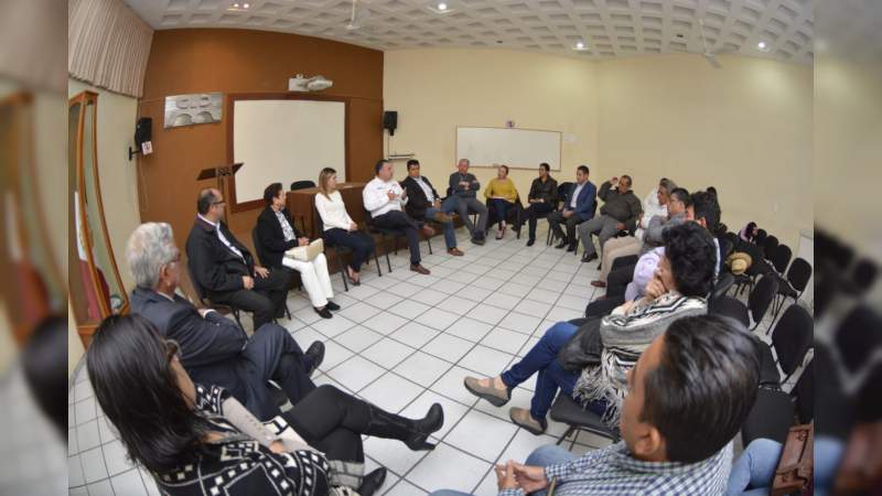 Respaldan ingenieros civiles a Carlos Quintana, trabajarán en conjunto por Morelia  - Foto 0 