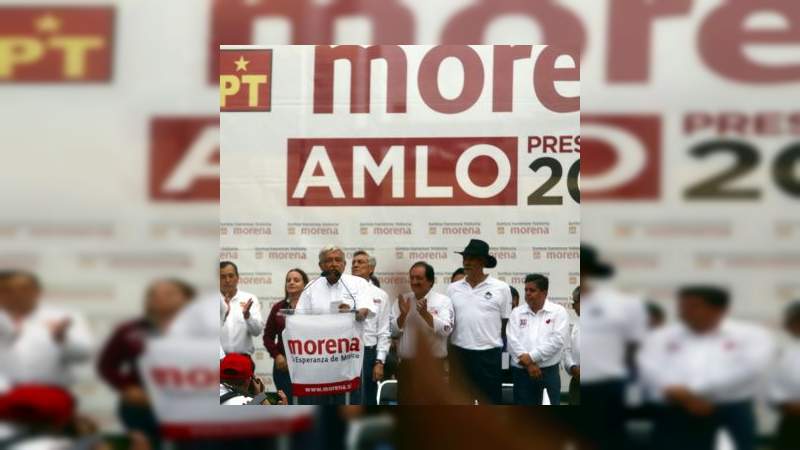 Violencia en el país es culpa de Peña Nieto y Calderón: AMLO 