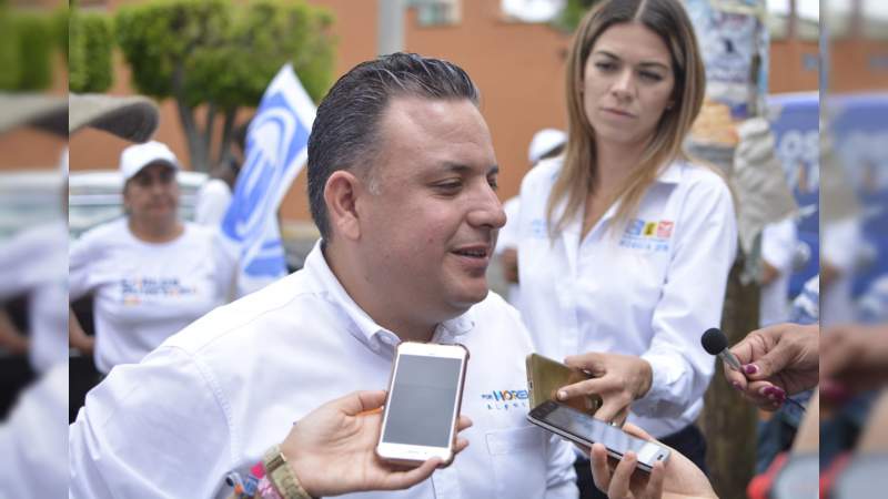 Carlos Quintana compromete modernizar redes de agua potable y drenaje para Morelia  - Foto 0 