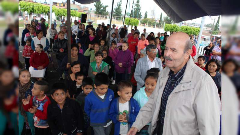 Obras de impacto social, compromiso de Fausto Vallejo Figueroa con los morelianos - Foto 1 