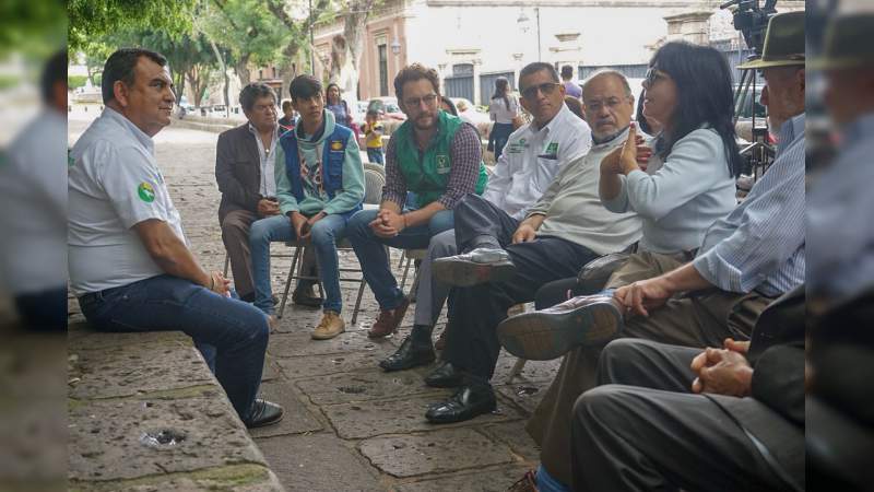 Fortalece Constantino propuesta para recuperar  espacios públicos con aportaciones ciudadanas   - Foto 0 