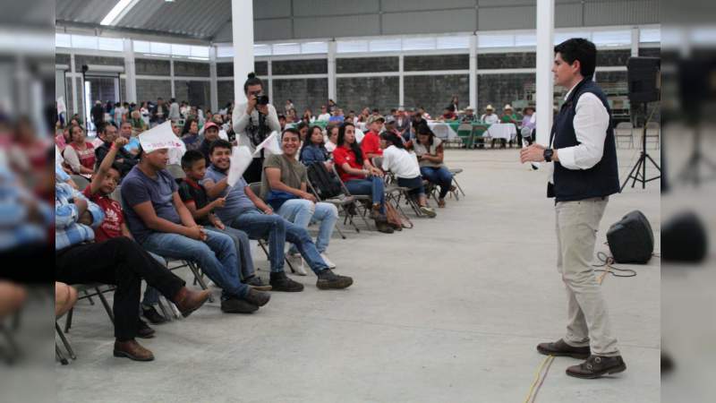 Ixtláhuac formalizó compromisos en San Juan Nuevo Parangaricutiro - Foto 0 