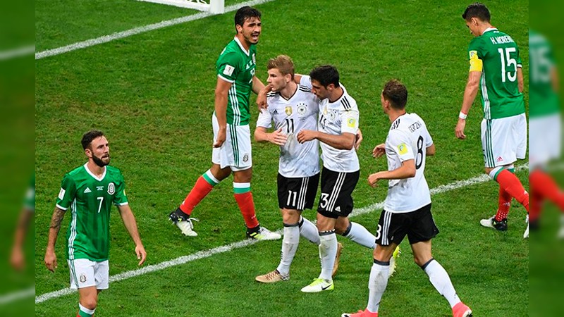 México le gana a Alemania en en Rusia 2018 