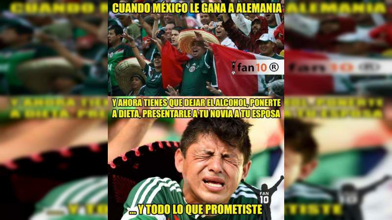 Los mejores memes del histórico triunfo de México - Foto 8 