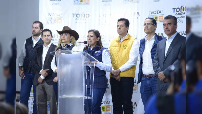 Estamos listos para representar Michoacán en el senado: Alma Mireya González  - Foto 1 