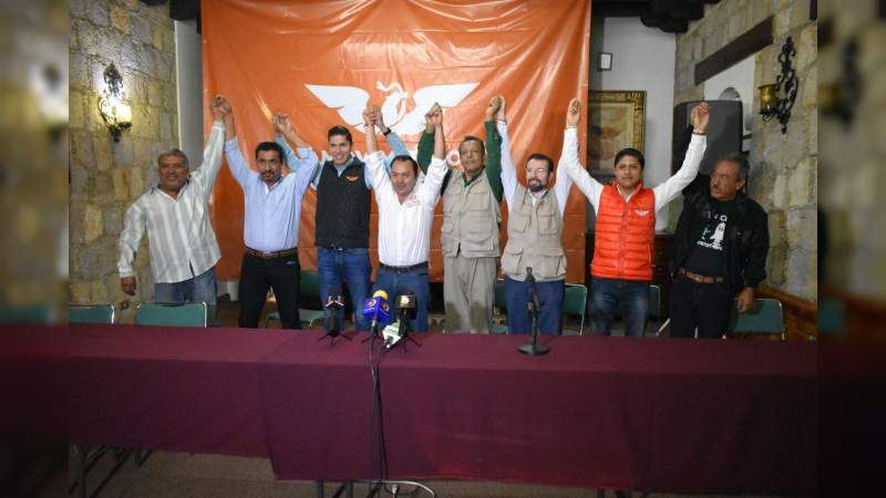 Encuentro Social se suma a Manuel Delgado de Movimiento Ciudadano para garantizar el triunfo en Tarímbaro 