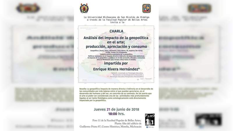 Relación entre la geopolítica y el Arte en la FPBA 