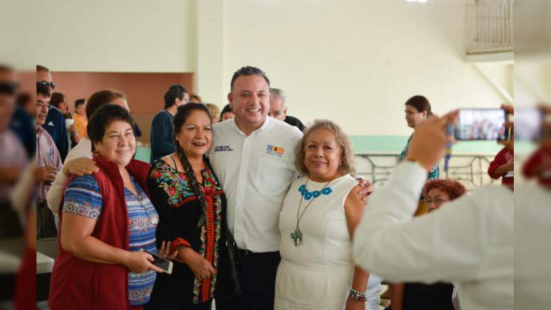 Dignificará Carlos Quintana a jubilados y pensionados de Morelia 