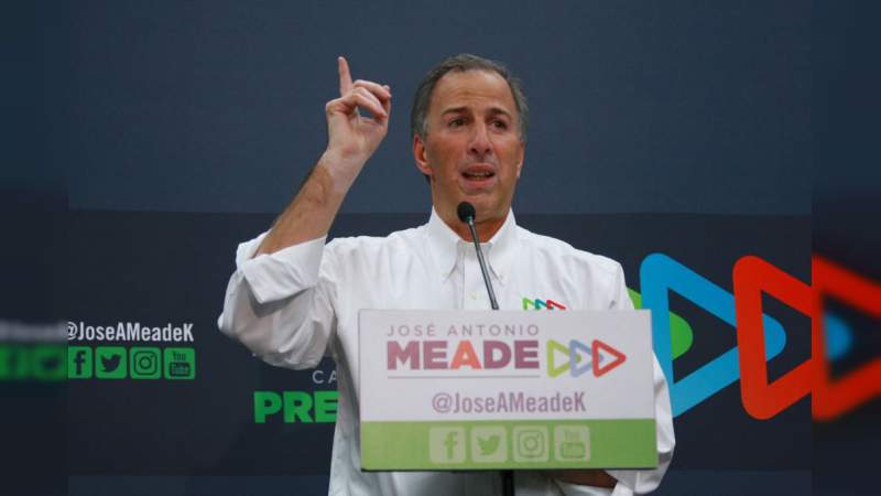 Anaya ya se volvió loco: José Antonio Meade 