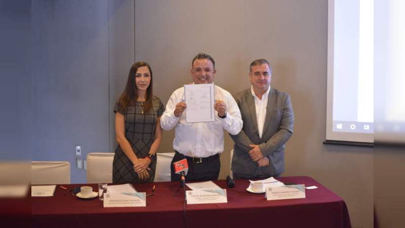 Carlos Quintana ratificara su compromiso para recuperar la seguridad en Morelia  - Foto 0 