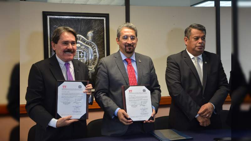 Firma UMSNH convenio de colaboración con el Infonavit - Foto 1 