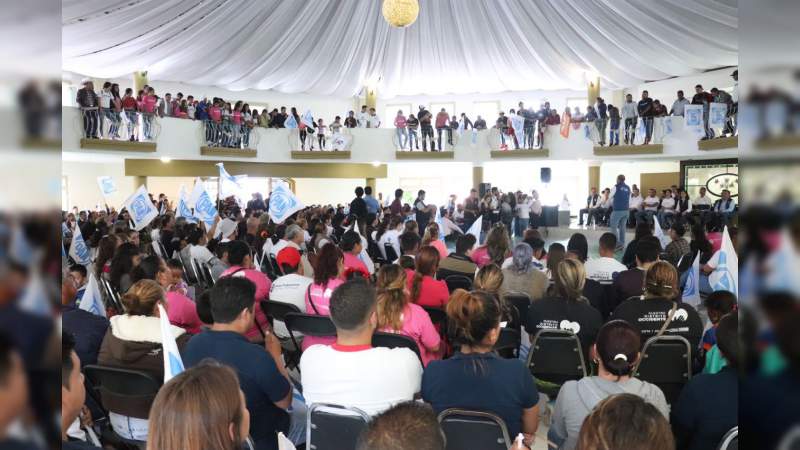 Damián Zepeda cierra filas y refuerza campañas de candidatos panistas en Michoacán 