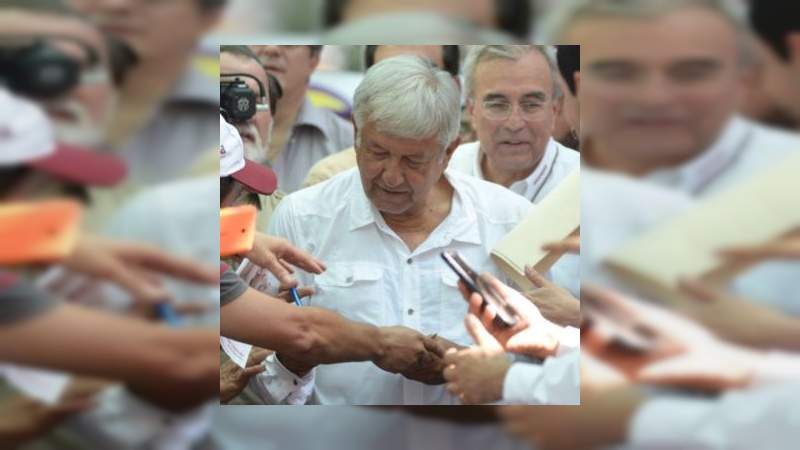 López Obrador cerró su campaña en Culiacán, Sinaloa 