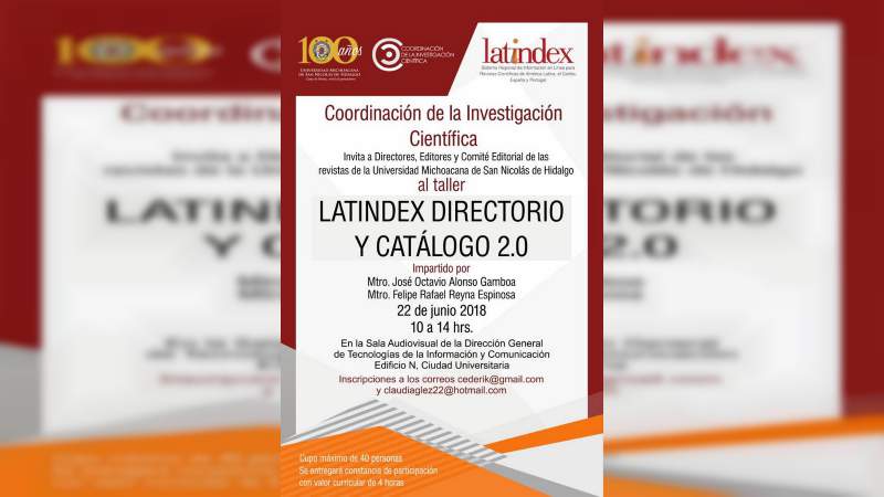Continúa capacitación para editores de revistas nicolaitas 