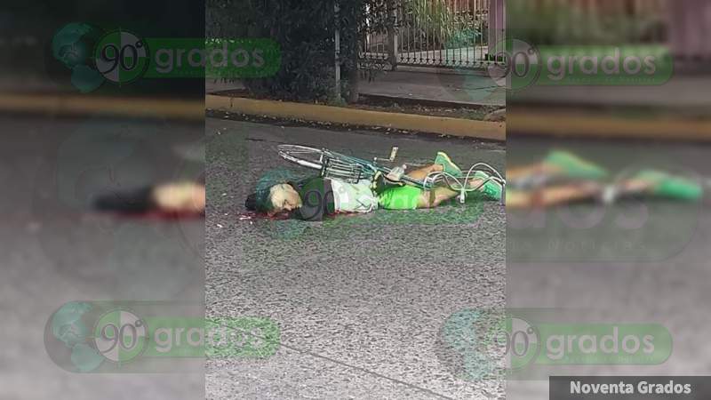 Ejecutan a ciclista con cuerno de chivo en Guadalajara; intentaron robarle una cangurera 