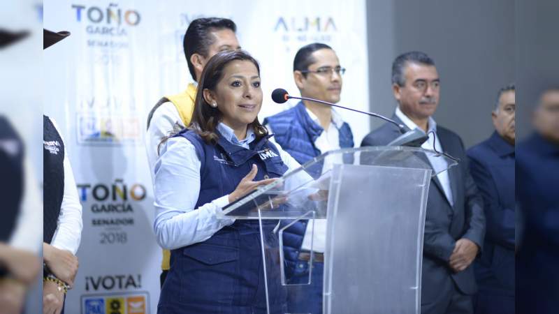Urge seguridad en la contienda electoral: Alma Mireya González  