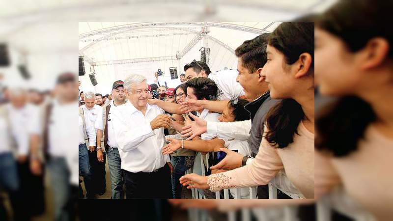 Mi triunfo será legítimo: AMLO 