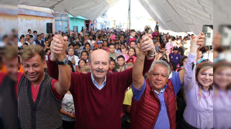 Colonia Industrial respalda proyecto de Fausto Vallejo Figueroa; anuncia iluminación para este asentamiento - Foto 0 