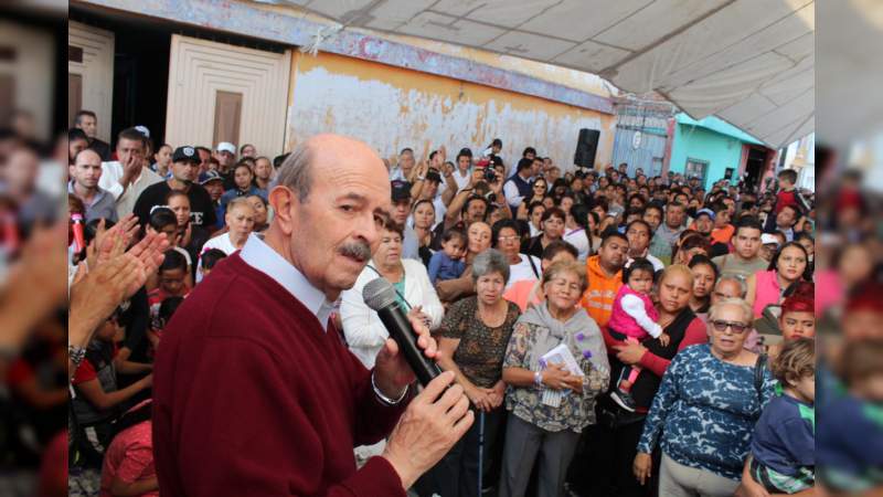 Colonia Industrial respalda proyecto de Fausto Vallejo Figueroa; anuncia iluminación para este asentamiento - Foto 1 