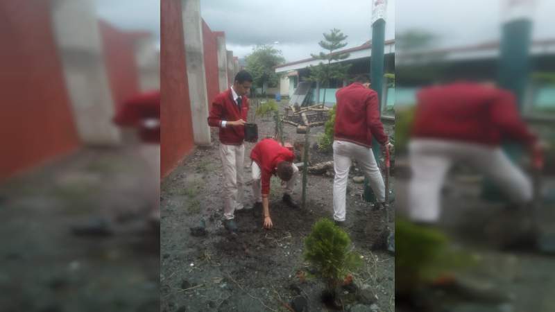 FNERRR  realiza actividad de reforestación  
