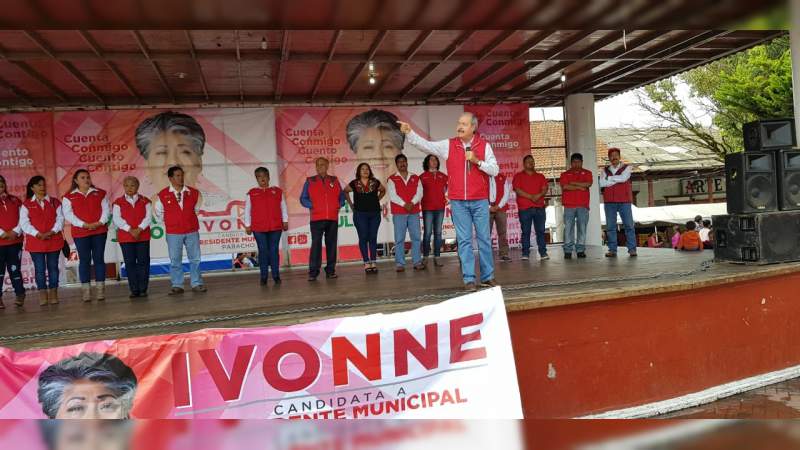 Con Ivonne Medina, Paracho ganará: Víctor Silva 