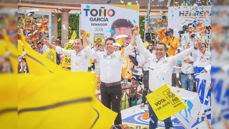 "¡Ya ganamos!": Toño García 