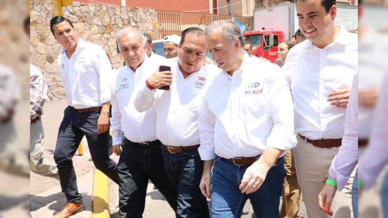 Todo listo para el cierre de campaña de Pepe Meade en Michoacán 