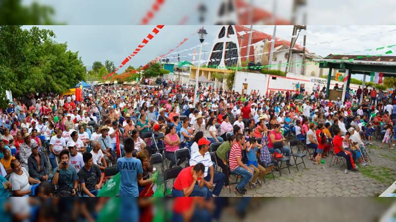 Respalda pueblo de Gabriel Zamora el proyecto de José Meza 