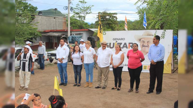 Respeto a los derechos de los trabajadores del municipio, promete Genaro Guízar 