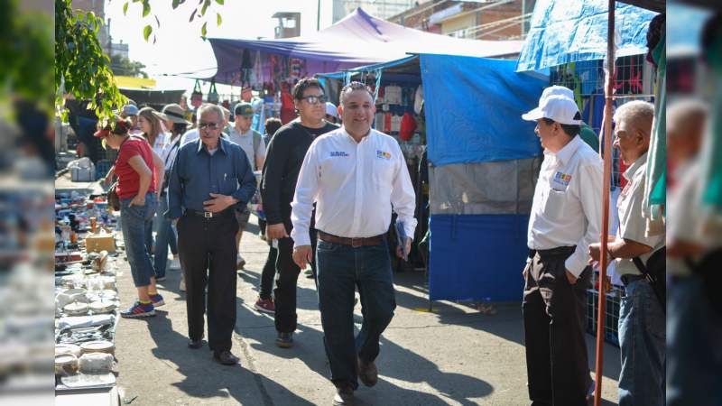 Morelia se encuentra listo para el desarrollo y en equipo con la ciudadanía lo lograremos: Carlos Quintana 