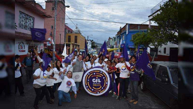 Invita José Luis Gil a cierre de campaña en Villas del Pedregal 