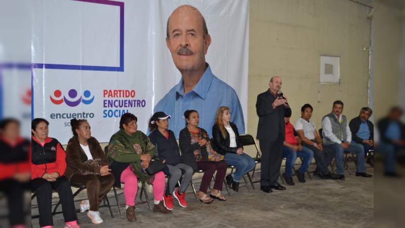 Comerciantes avalan y respaldan proyecto de Fausto Vallejo Figueroa 