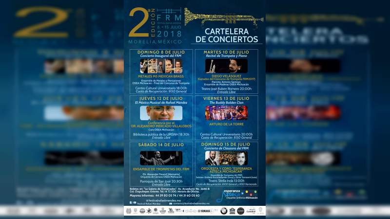 Viene la 2da Edición del Festival Rafael Méndez 